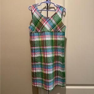 Talbots Kids Plaid Dress size 7